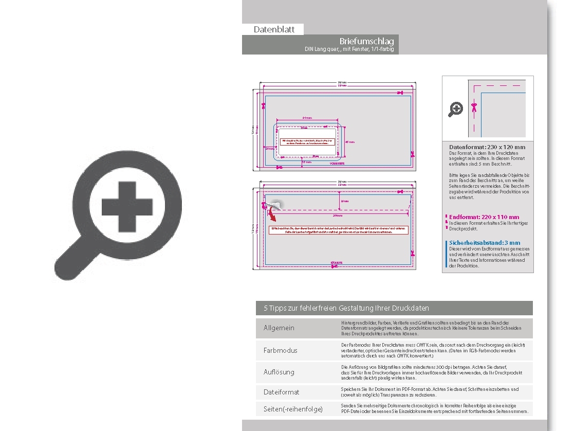 Product Bild briefumschlag_din_lang_quer__haftklebend_mit_fenster__beidseitig_1_1_schwarz-_wei___bedruckt