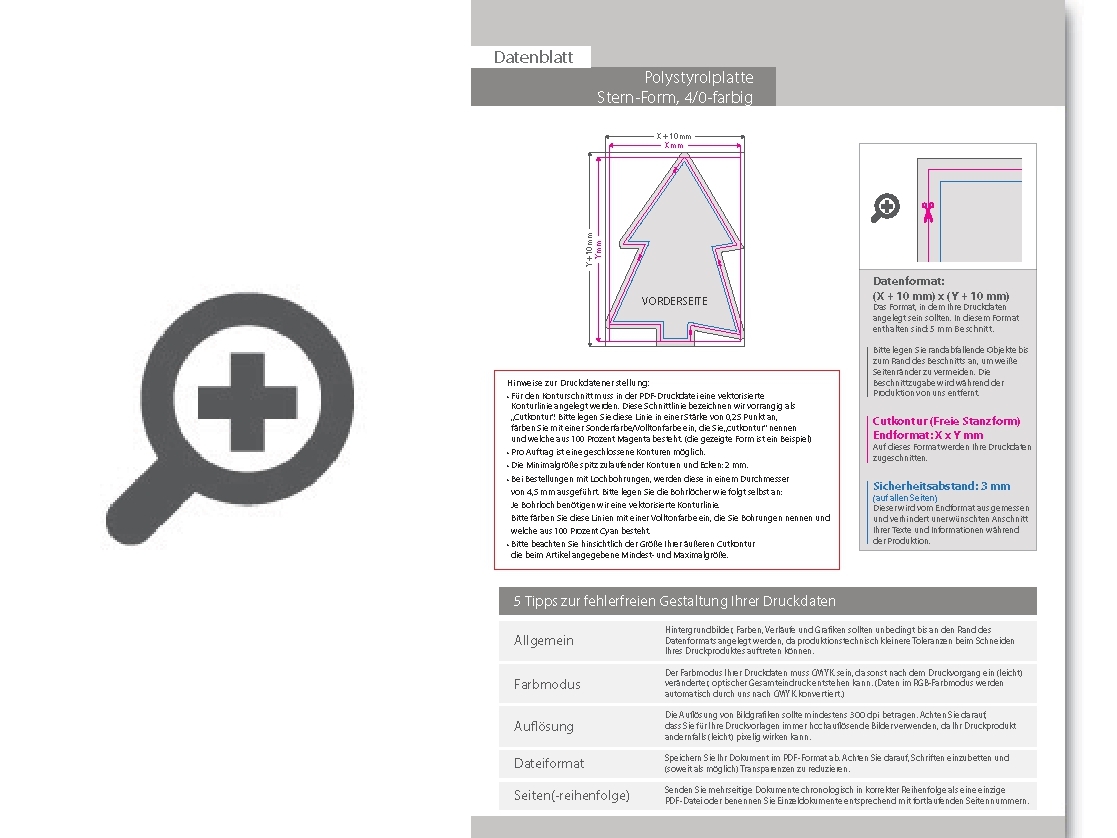 Product Bild polystyrolplatte_in_tannenbaum-form_konturgefr__st___einseitig_4_0-farbig_bedruckt
